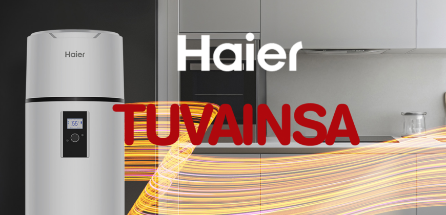Noticia Tuvainsa incorpora los sistemas de aerotermia de Haier a su catálogo
